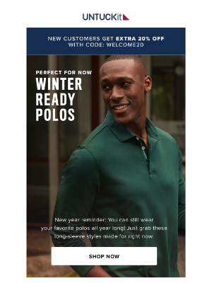 UNTUCKit - PSA: You Can Wear Polos Year-Round