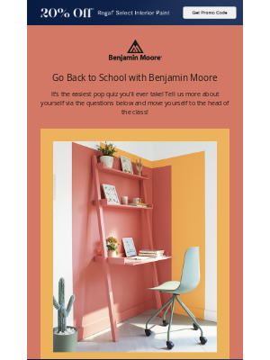 Benjamin Moore - Take Our Paint Pop Quiz—No Pencil Required!
