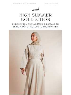 Aab (United Kingdom) - High Summer Collection Now Live