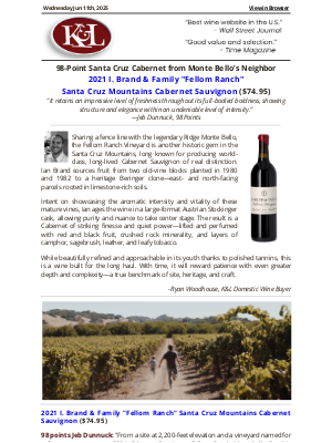 K&L Wine Merchants - Monte Bello’s Neighbor—98-Point Cabernet Worthy of the Hype