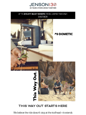 Jenson USA - Get Labor Day Weekend Ready with Dometic