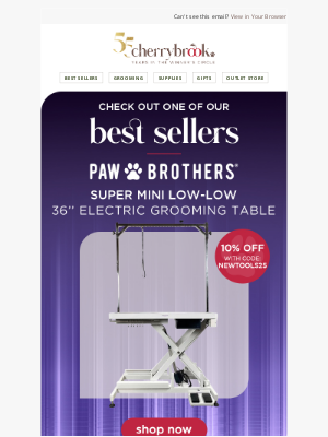 Cherrybrook Pet Supplies - Get 10% This Best Selling Grooming Table ✨