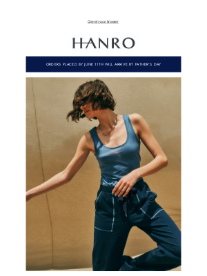 Hanro of Switzerland - Calming Hues of Blue