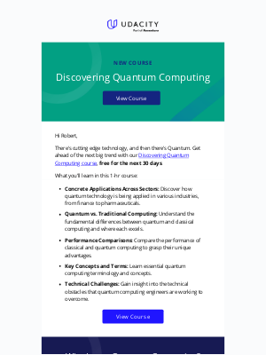 Udacity - New Course: Discovering Quantum Computing