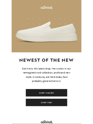 Allbirds - New Drops, New Favorites