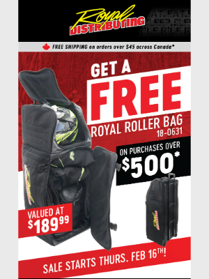 Royal Distributing - A new promo is 