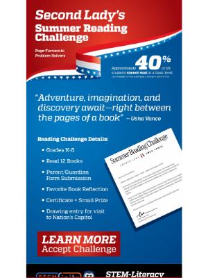 STEMfinity - Inspire STEM Learning Through Reading with Usha Vance’s Challenge