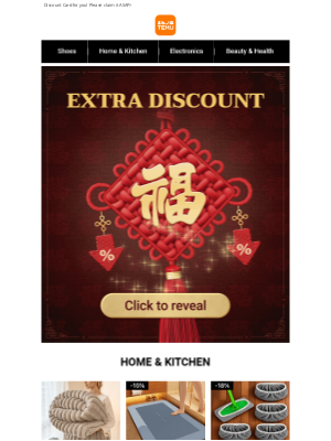 Temu (Australia) - Congratulations! You've received a Jackpot Treat!