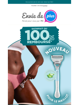 Envie de Plus (France) - 100 % douceur ou 100 % remboursé