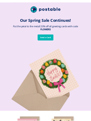 postable - Don't Miss Our Spring Sale 🐥