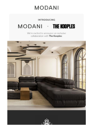 Modani Furniture - Modani x The Kooples