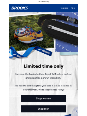 Brooks Running (United Kingdom) - Get a free gift with your purchase — while supplies last