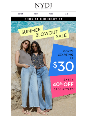 FINAL DAY! Denim as Low as $30