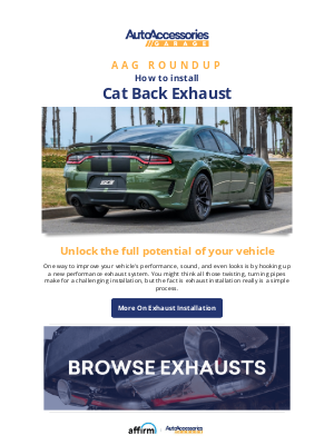 AutoAccessoriesGarage - AAG Roundup: How To Install A Cat Back Exhaust