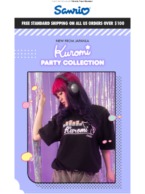 Sanrio - Party it up with Kuromi and Baku! 🥳