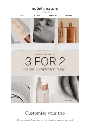 Nude By Nature (Australia) - 3 For 2 On Our Complexion Collection ✨