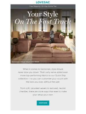 Lovesac - NEW COVERS ALERT. Fresh Looks for Sactionals.