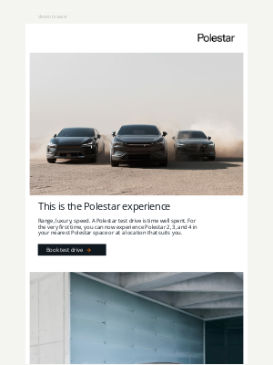 Polestar (United Kingdom) - Test drive the full Polestar collection