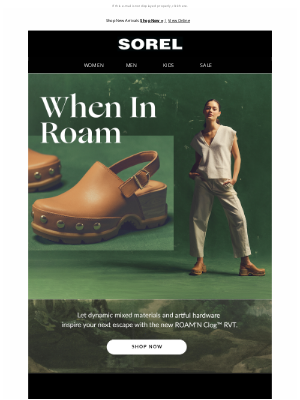 SOREL - ROAM'N Clog RVT: Ready for Everywhere