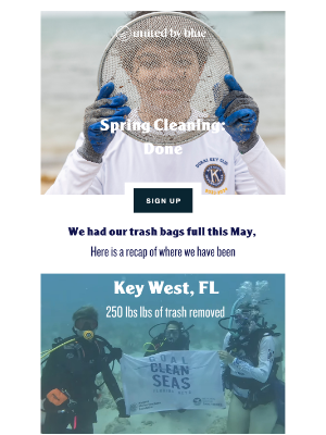 United By Blue - Spring Cleaning ☑️ 🌎 💚
