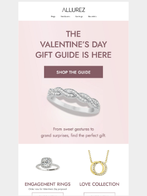 Allurez - Our Valentine's Day Gift Guide is Here