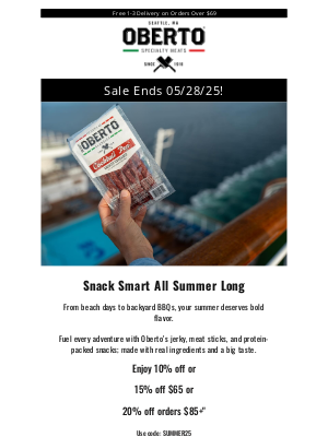 Oberto - Don’t Miss Out! Up to 20% Off!