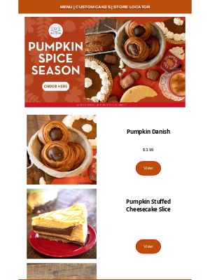 Three Brothers Bakery - Pumpkin Spice Treats Have Arrived 🍁