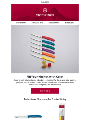 Victorinox - Fill Your Kitchen with Color