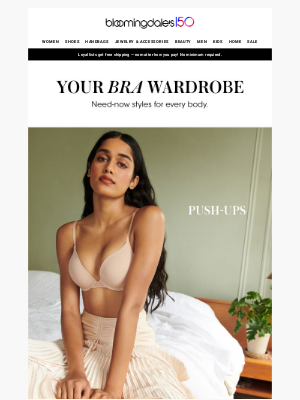 Bloomingdale's - New bras for every body