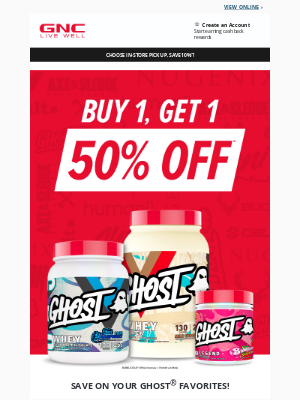 GNC - Here’s a coupon just for you!