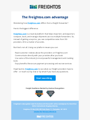 Freightos - Why ship with Freightos.com?