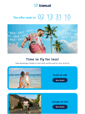 Transat (Canada) - Last chance to grab dream trip deals 🌴