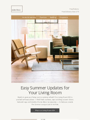 Inside Story (United Kingdom) - 3 easy ways to refresh your space