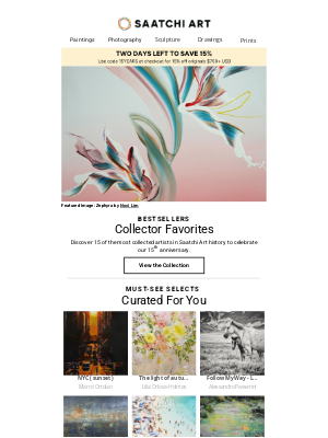 Saatchi Art - Our 15 Bestselling Artists Over 15 Years