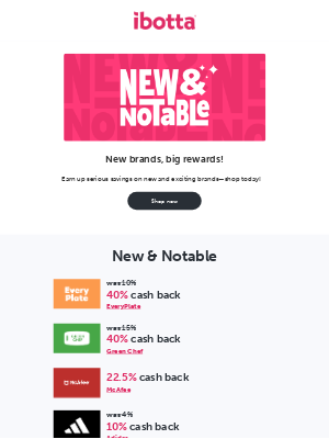 Ibotta - New & Notable Deals of the Week