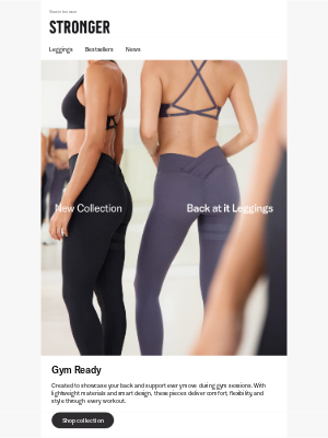 STRONGER - Your new gym crush just landed 👀
