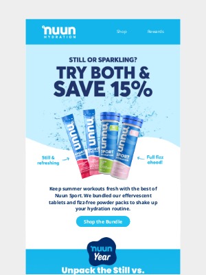 nuun hydration - Just Bubbling This Up 🫧
