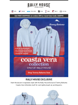 Rally House - NOW IN: Tommy Bahama Exclusives Built for the Cubs Season Ahead 🌴⚾