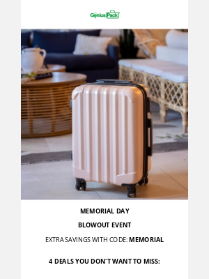 Genius Pack - 🔥 Memorial Day Sale: Up to 40% OFF Blow Out Sale on EVERYTHING