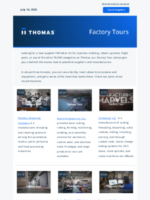 Xometry - Behind the Scenes: Video Factory Tours for Supplier Discovery