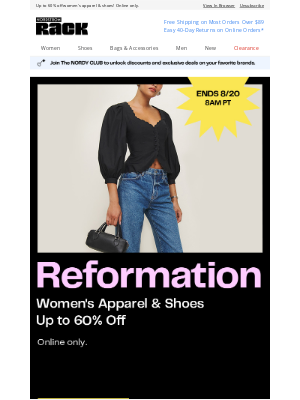 Nordstrom Rack - Shh … Private Sale: Reformation