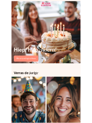 Your Surprise (Netherlands) - NULL, vergeet je de jarige(n) niet?