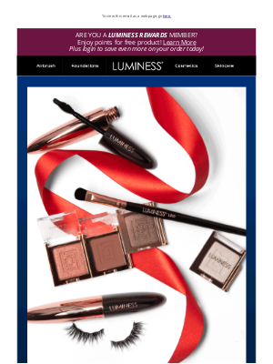 Luminess Cosmetics - Don't Miss The Memorial Day SALE: Up to 60% Off