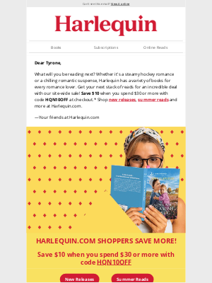 Harlequin - Head into the weekend with new books for less 📚