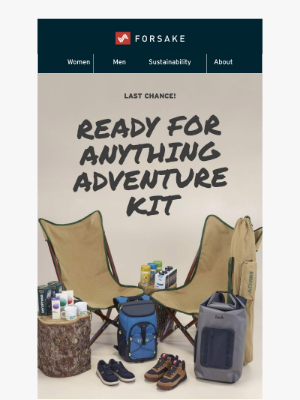 Forsake - Want a FREE pack of adventure gear?