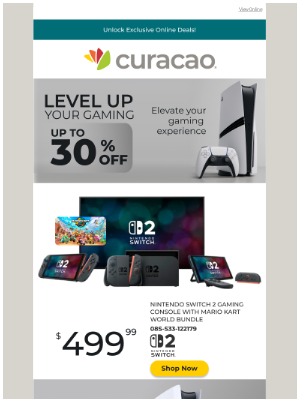 Curacao - 🎮 Save Up to 30% on Gaming - Limited Time! 🎮