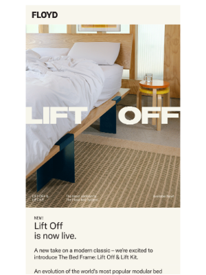 Floyd - Limited Quantity: Lift Off is now live.