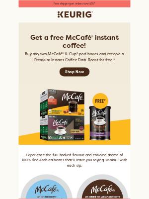 Keurig Canada - ☕ We've got a McCafé treat for you!