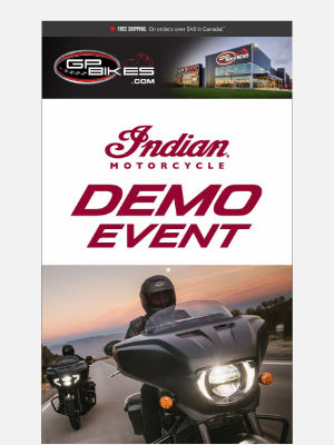 GP Bikes - 🏍️  Take the Ride of Your Life – Indian Demos Are Here!