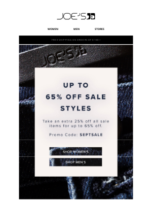 Joe's Jeans - SALE ON SALE | Up to 65% off